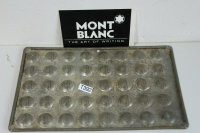 Montblanc alte Schokoladenform Pralinenform Zinn (T392-R27)